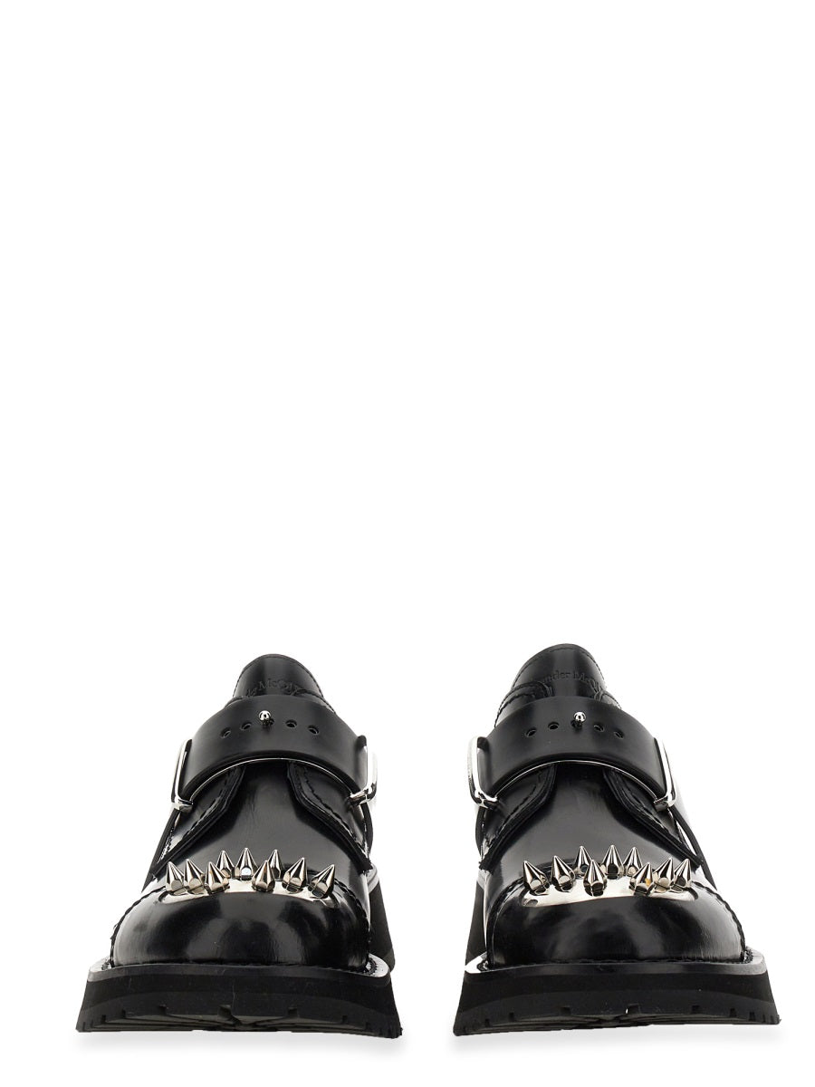 Alexander McQueen Flat Shoes - Black | Wanan Luxury