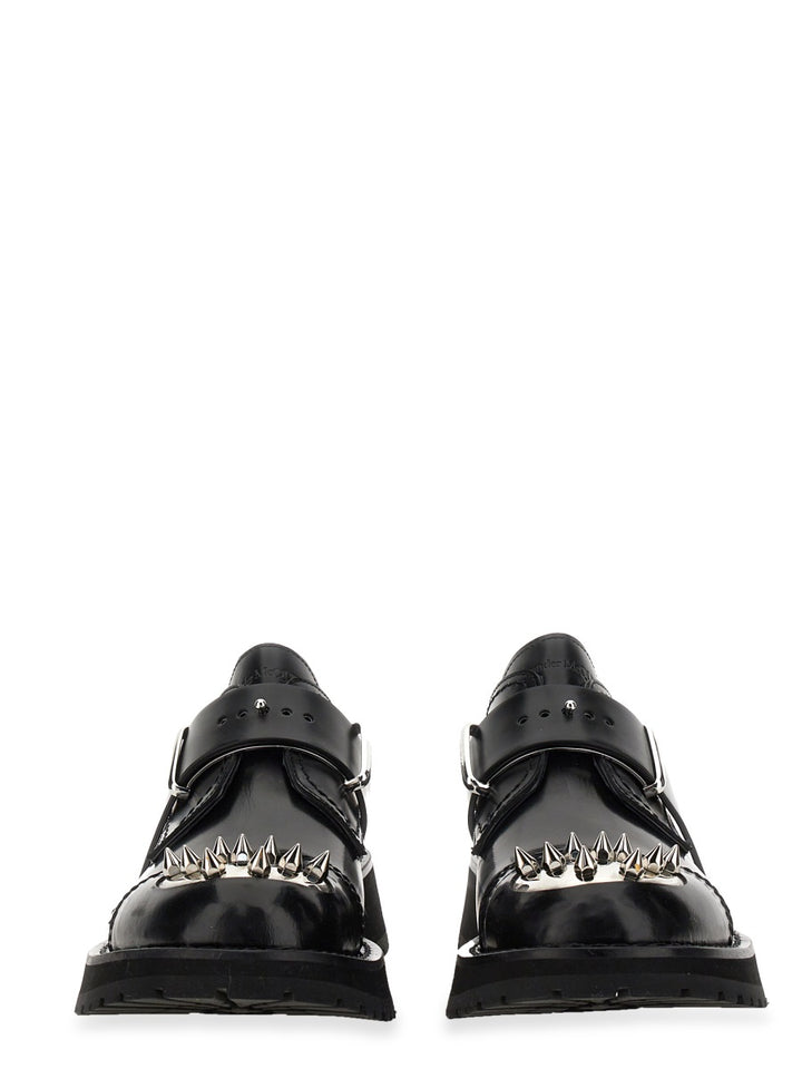 Alexander McQueen Flat Shoes - Black | Wanan Luxury