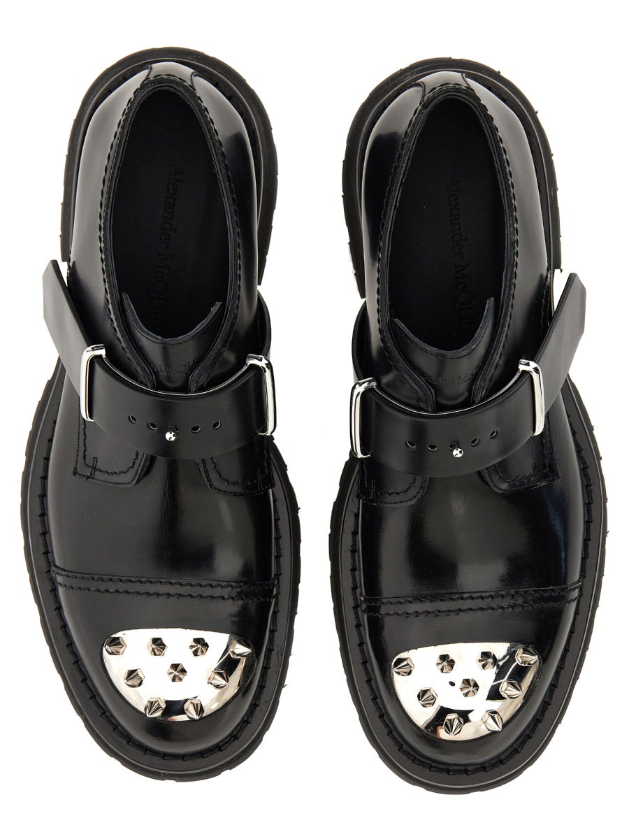 Alexander McQueen Flat Shoes - Black | Wanan Luxury