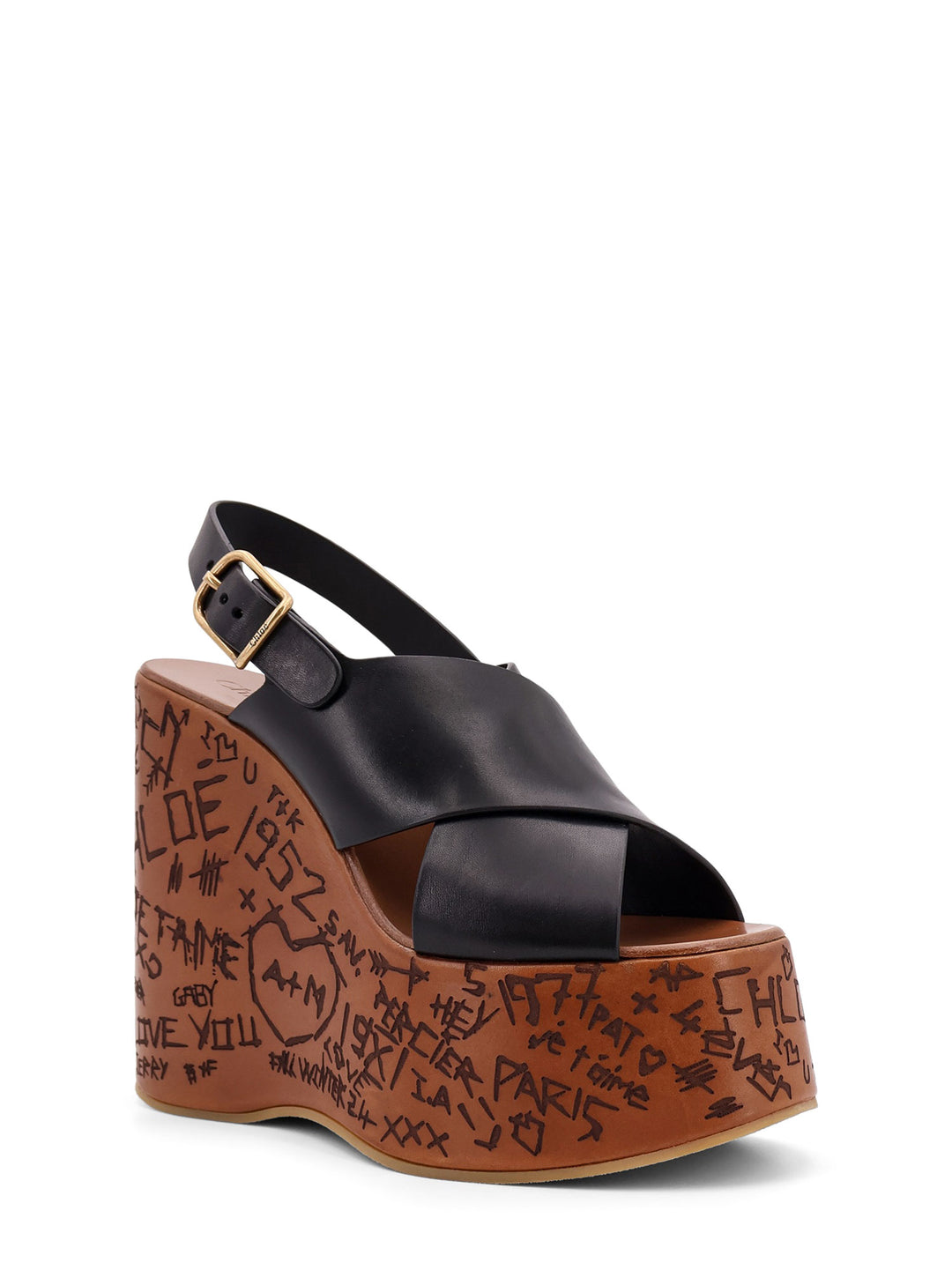 Chloè Sandals - Blacks and greys | 1696d45aaf764b650eb0a07d9892e75960a2d7ee