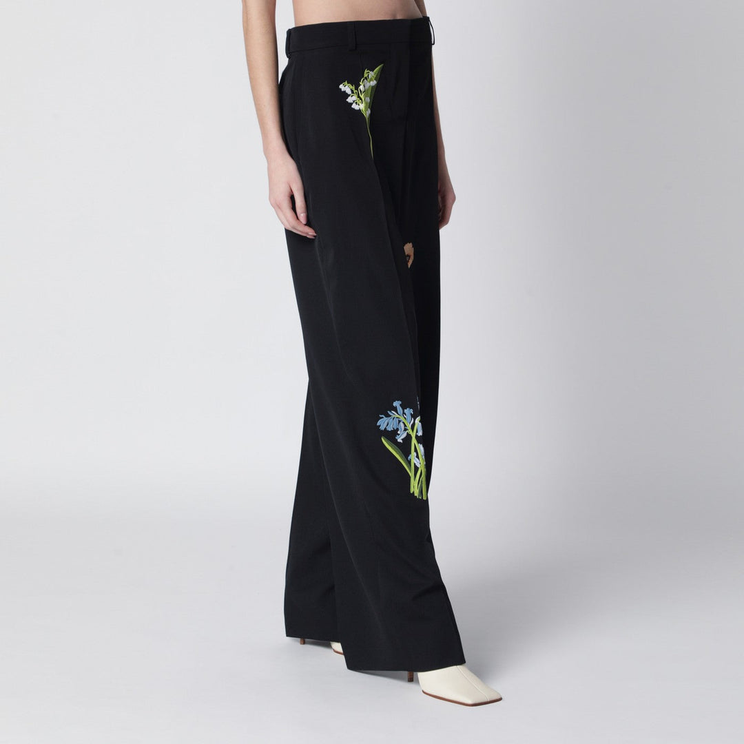 Stella Mccartney Pants - Black | 68490e73ab1552cac4b6498b123ec5a75b658f61