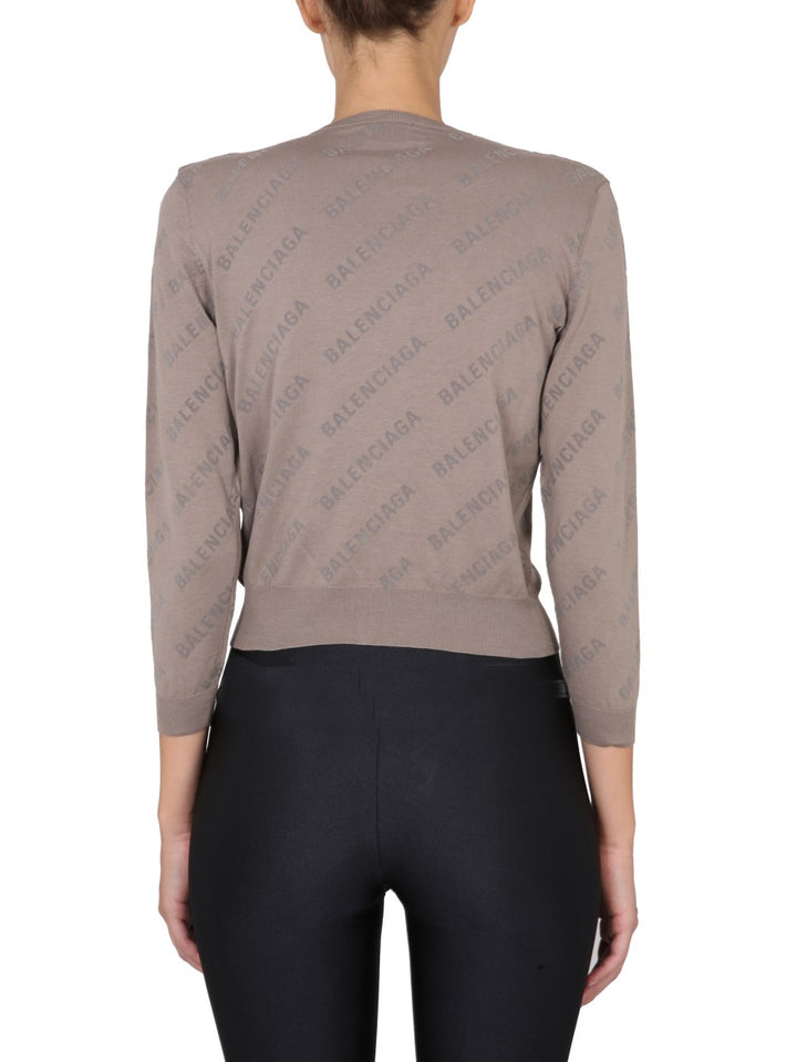 Balenciaga Sweaters - Beige | faa224da91f93d73ca11f9a7fbd00b52dbe0693b