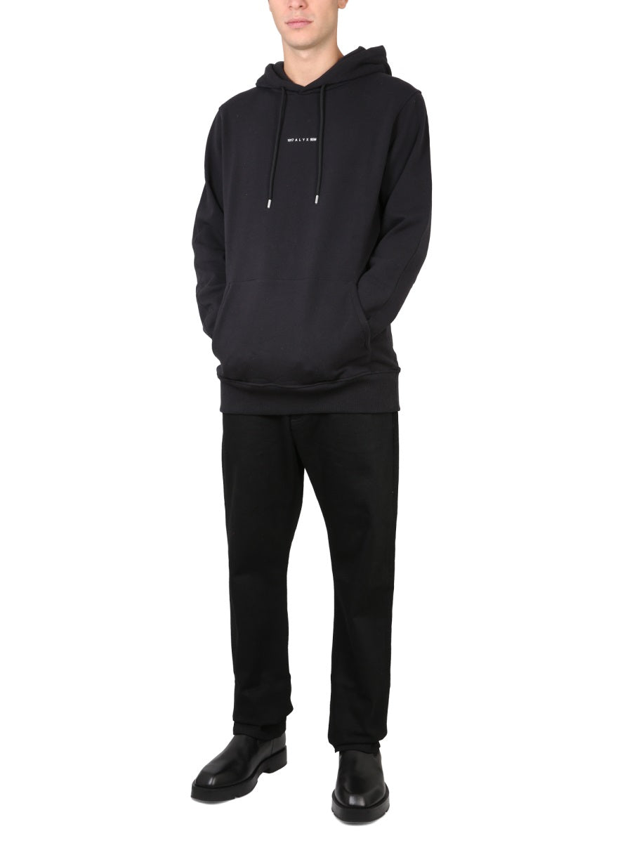 1017 Alyx 9sm Sweatshirts - Black | 03b9ea2553a69c99b536269099b02908e7e9943a