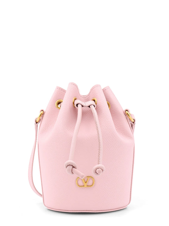 Valentino Garavani Leather Bucket Bag
