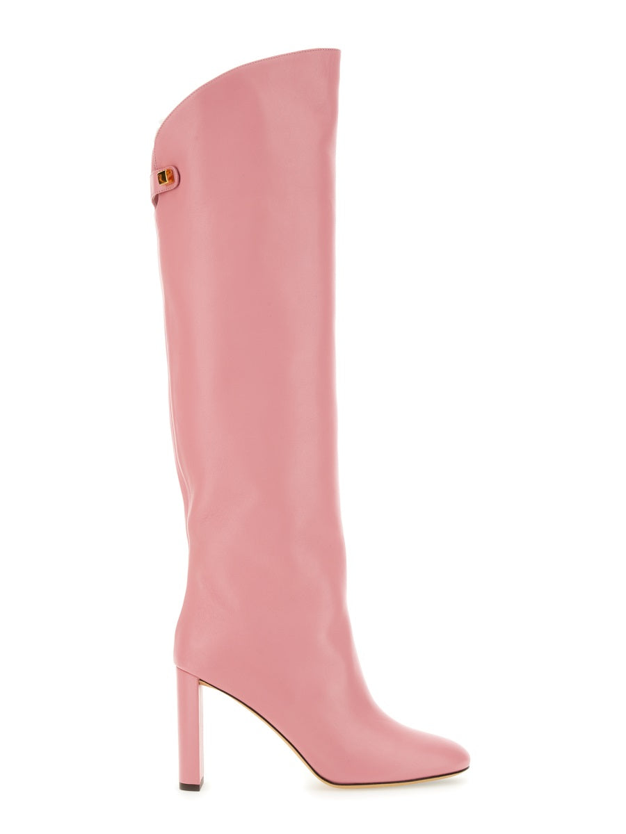 Skorpios Boots - Pink | Wanan Luxury