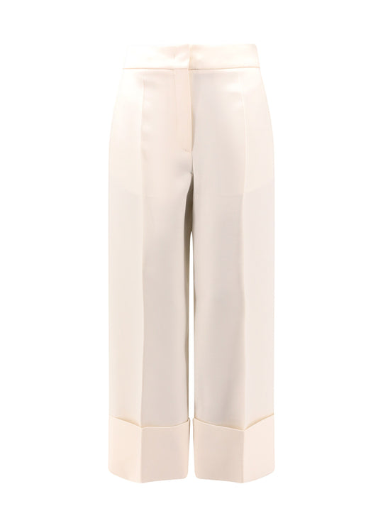 Virgin Wool And Silk Trouser