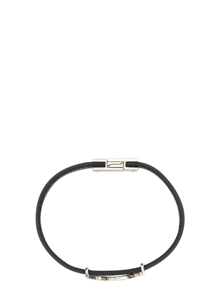 Saint Laurent Bracelets - Black | Wanan Luxury