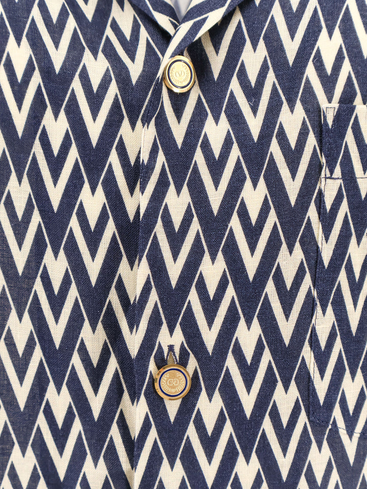 Valentino Shirts - Blue and green | 315b56cb96fe93ffdfddac9439d6dc1de632eef2