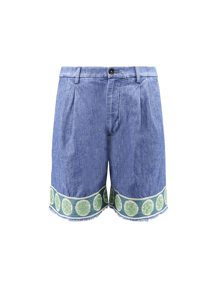 Valentino Shorts - Blue and green | 47ff33587ae51f50caf9ce22d7a2a98c8b2b8e99
