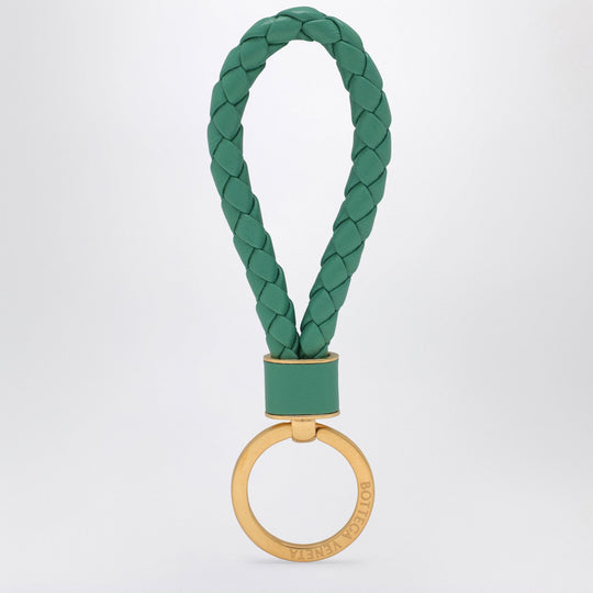 Mermaid Keyring In Woven Leather