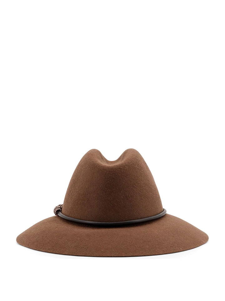 Brunello Cucinelli Hats - Brown | 4e51f6530aa09bff3fc4ccd0fdf308c639b982c7