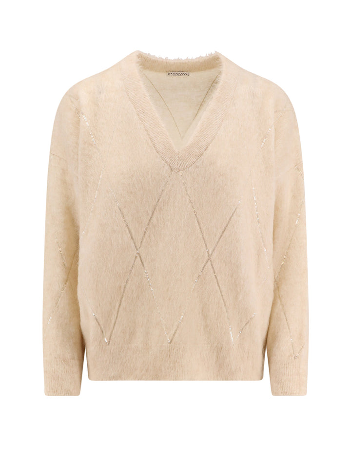 Brunello Cucinelli Sweaters - Light and natural | 7597bb7464376590588a7ae5076a2139fb2a9bb2