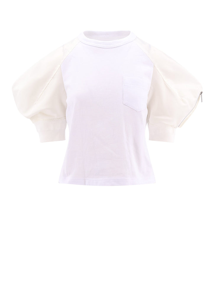 Sacai T-shirts and Polos - Light and natural | bf73b637ffaef1279757d87959992eefda627f6b