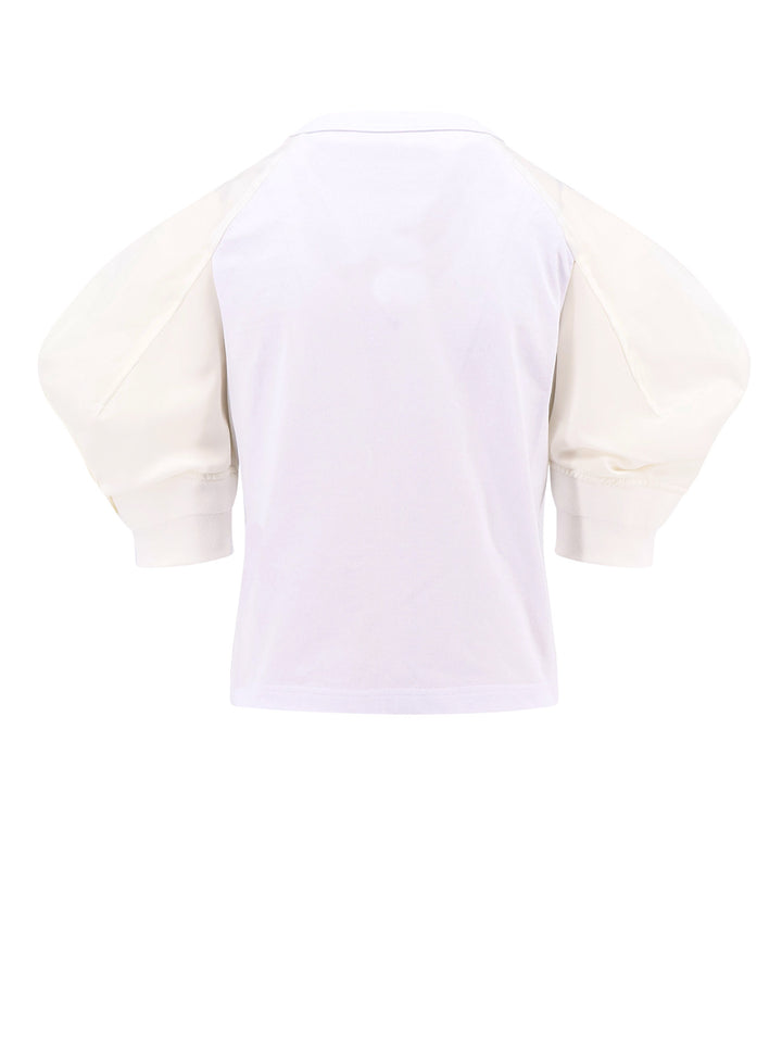 Sacai T-shirts and Polos - Light and natural | aeabdc3a4e700c61835a7383c2d2187a2c774658