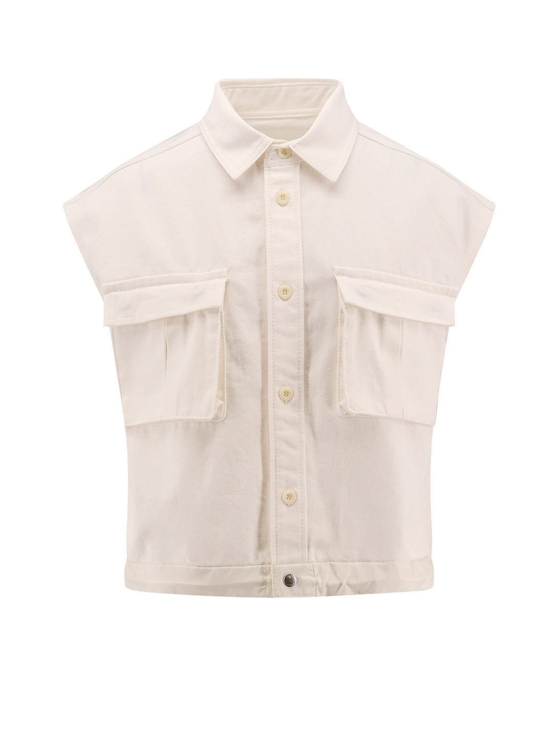 Sacai Shirts - Light and natural | 8dc3234a5df6eb40aea6e53eecce8d98c902ddf9