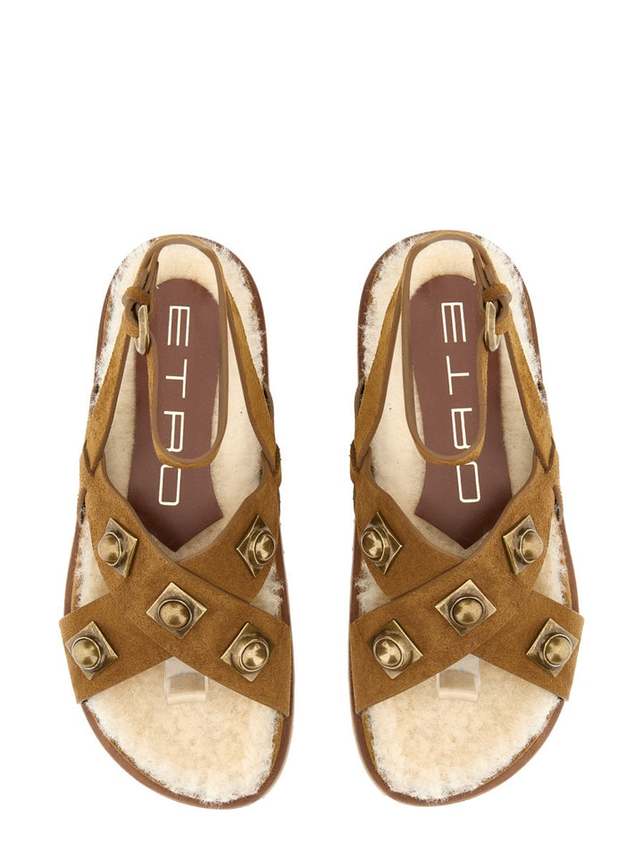 Etro Sandals - Beige | Wanan Luxury