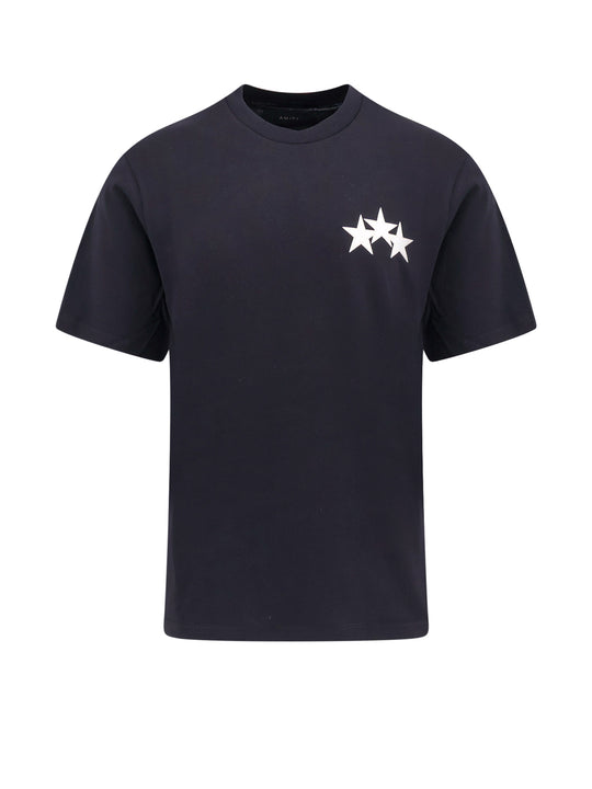 Three Star Cotton T-Shirt