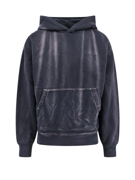 Vintage Hooded Cotton Sweatshirt