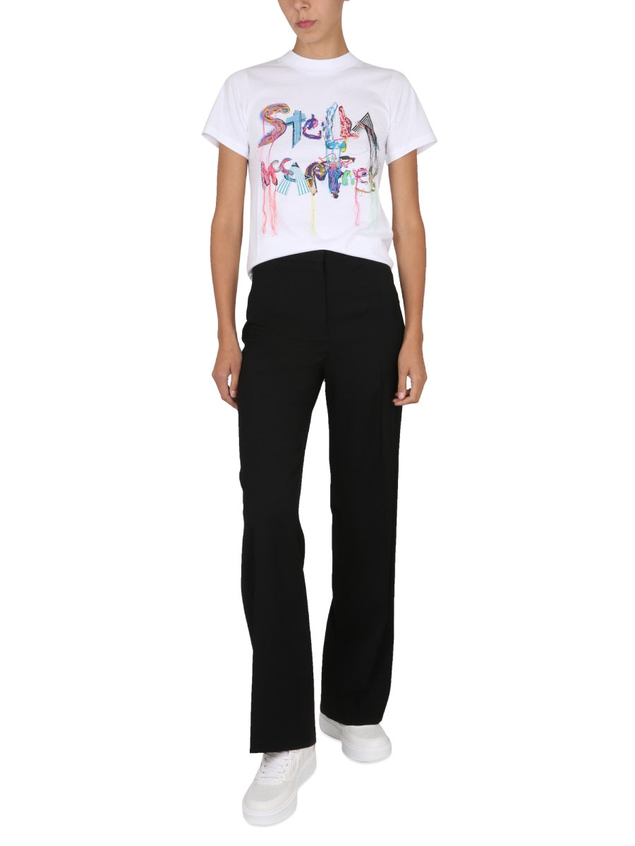 Stella Mccartney Pants - Black | ee77b846f3afe2b24fd5a2dfcf2986121bd4ce66