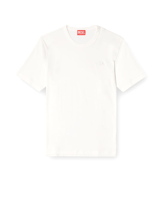 Biologic Cotton T-Shirt With Frontal Oval-D Logo