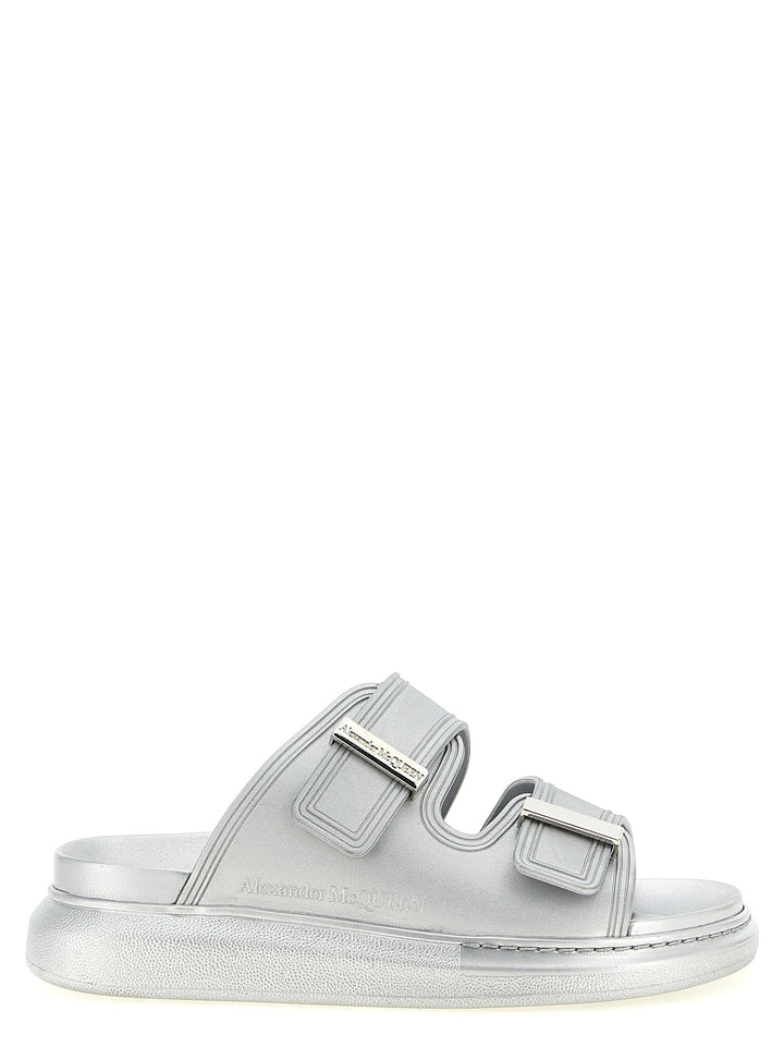 Mcqueen Hybrid Sandals - Silver | 8a68357c0a73d487e6ccaeeb0bc576267564e91f
