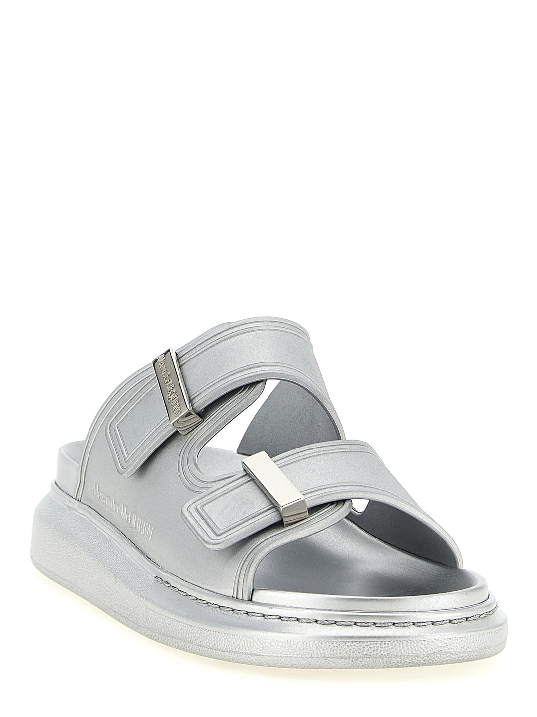 Mcqueen Hybrid Sandals - Silver | 51562e4789d471cc90fe9189a7ad8ecd5fad7c73