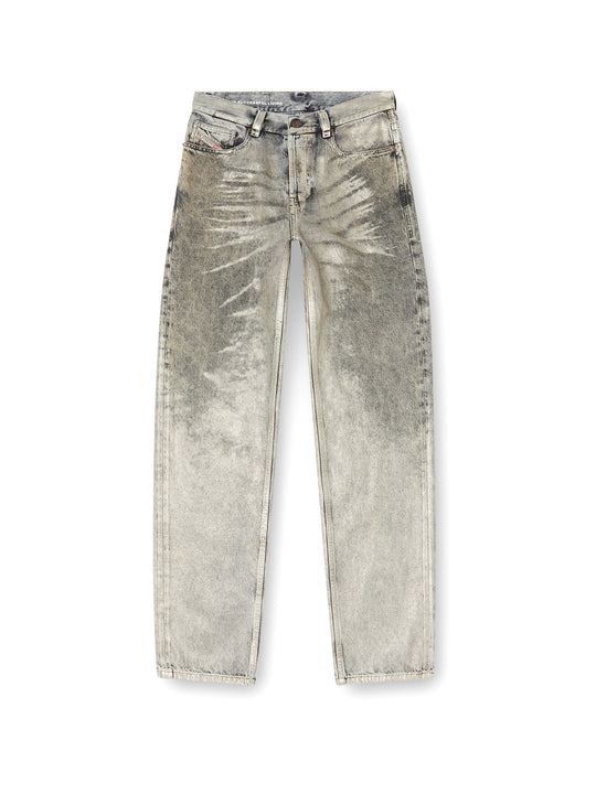 1988 D-Ark Cotton Jeans With Laminated Effect