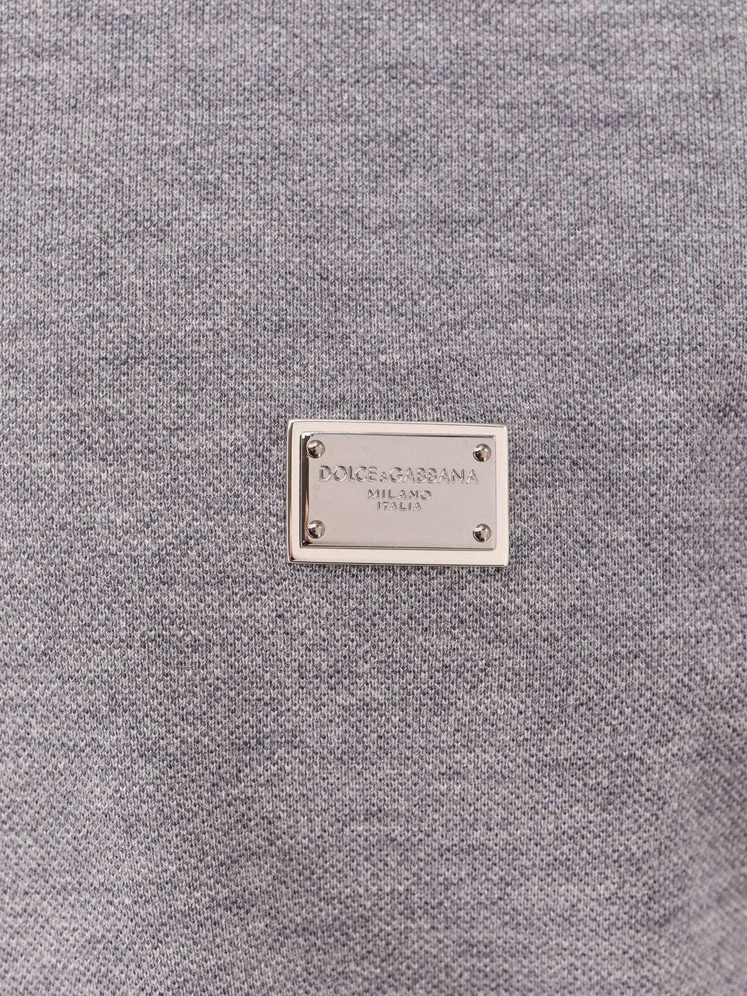 Dolce & Gabbana T-shirts and Polos - Gray and metallic | 05b9f109cef64e018a2c35d8a31a4909f10093eb