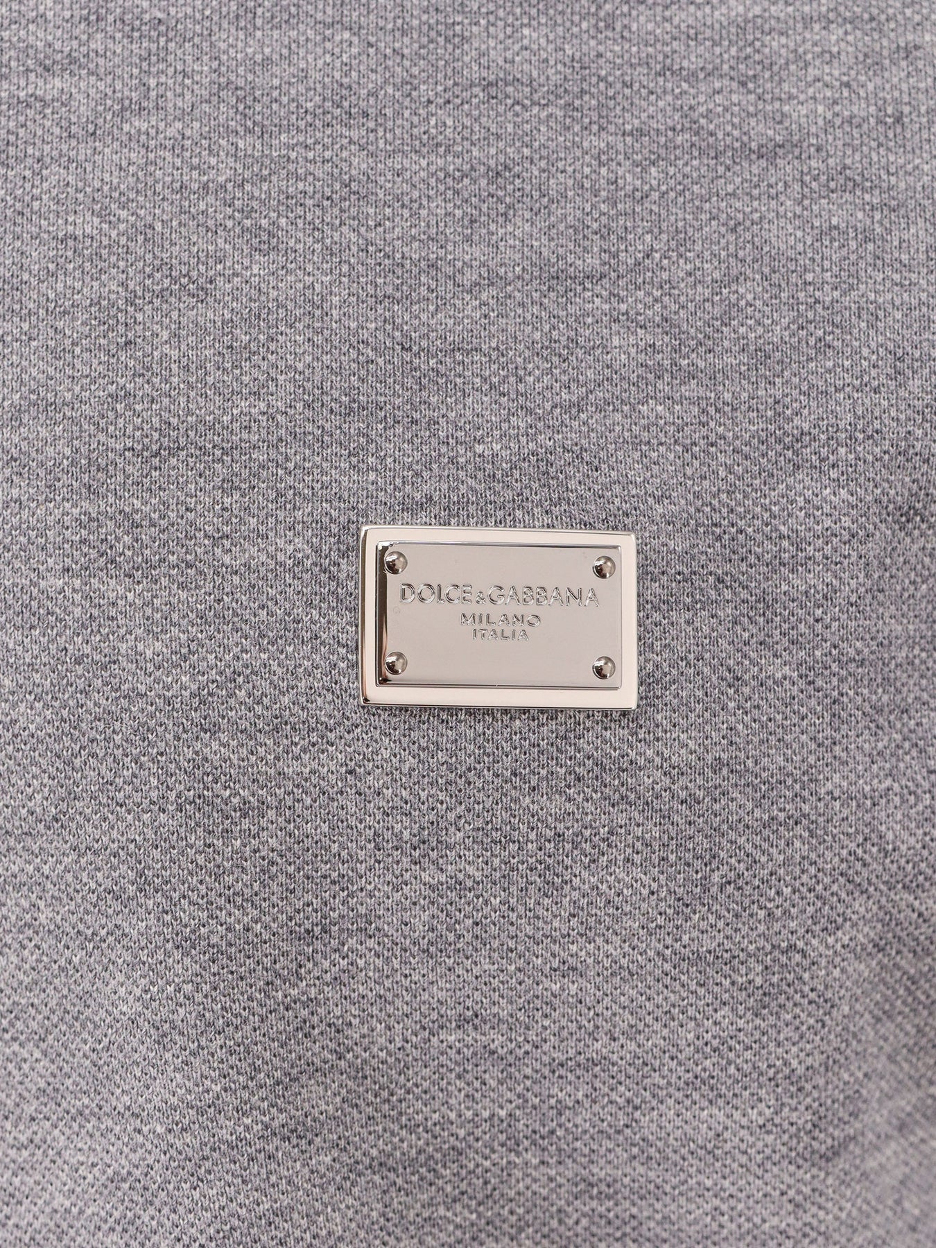 Dolce & Gabbana T-shirts and Polos - Gray and metallic | 05b9f109cef64e018a2c35d8a31a4909f10093eb