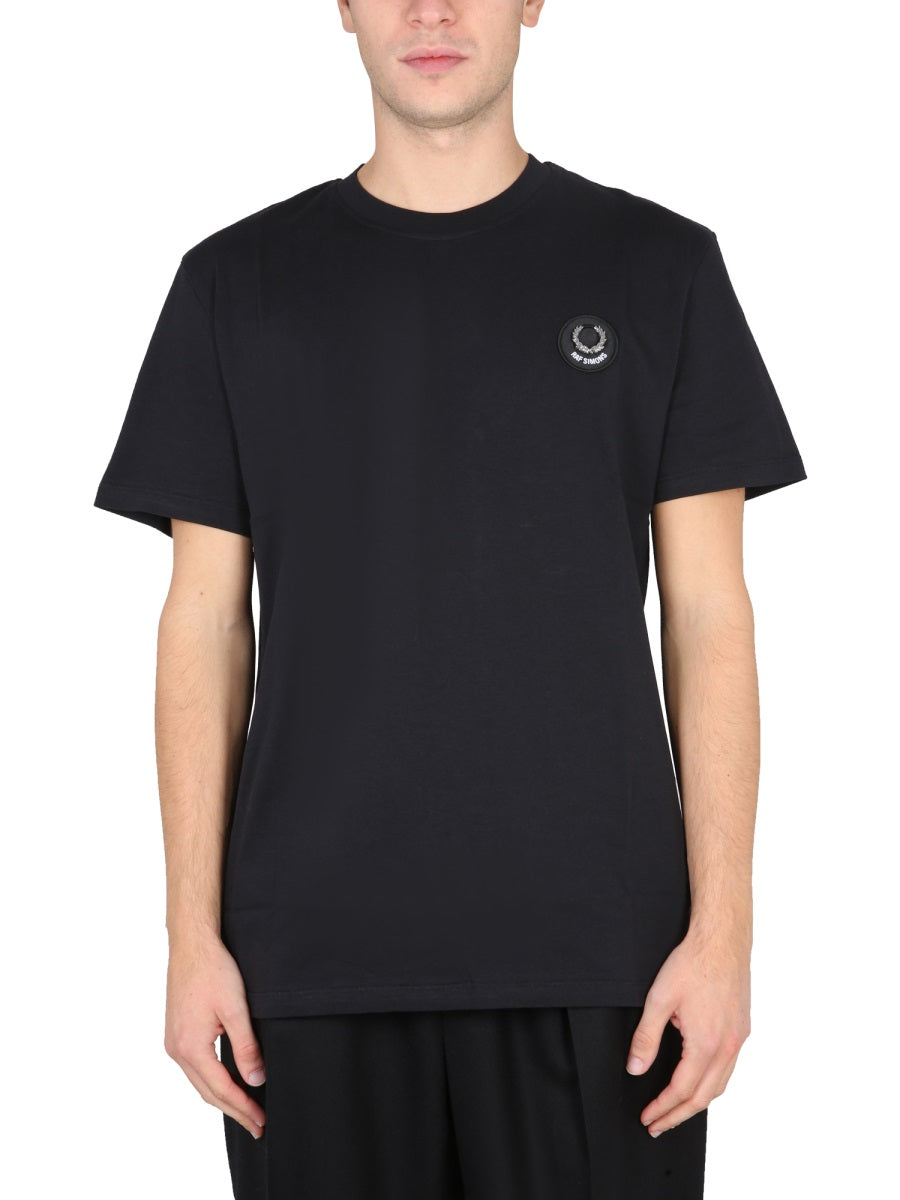 Fred Perry x Raf Simons T shirts - Black | Wanan Luxury