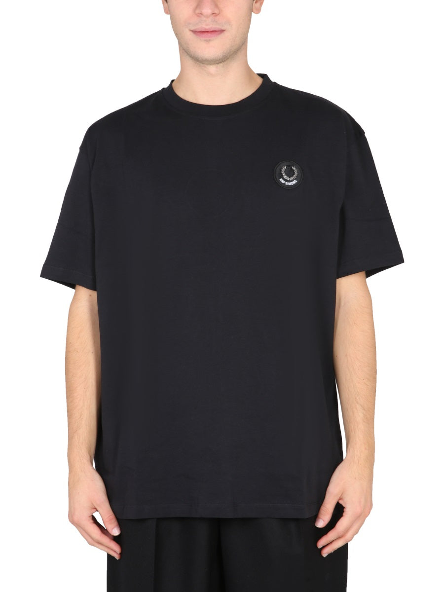 Fred Perry x Raf Simons T shirts - Black | Wanan Luxury