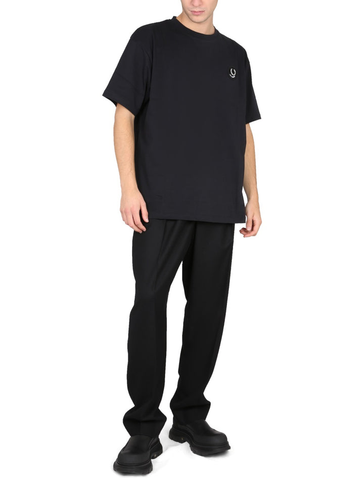 Fred Perry x Raf Simons T shirts - Black | Wanan Luxury