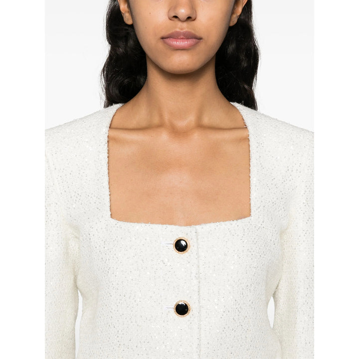 Alessandra Rich Jackets - White | 02580f25ea3b27da4109e830dc77f7b80e2246b5