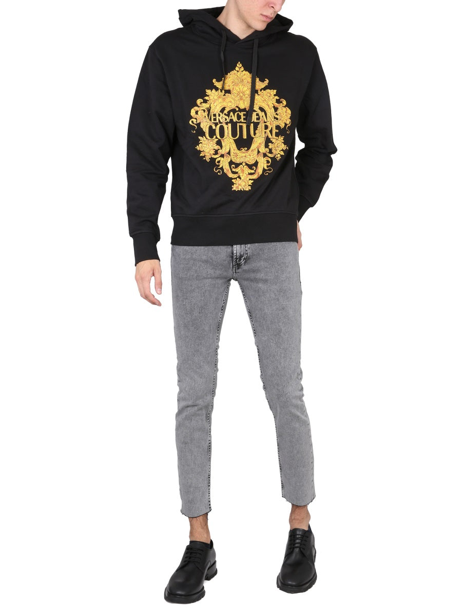 Versace Jeans Couture Sweatshirts - Black | Wanan Luxury