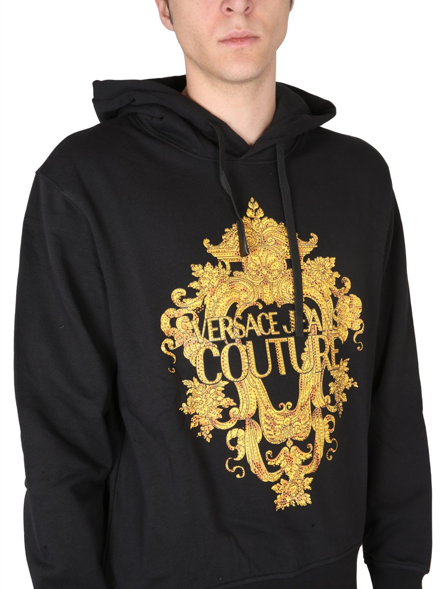 Versace Jeans Couture Sweatshirts - Black | Wanan Luxury