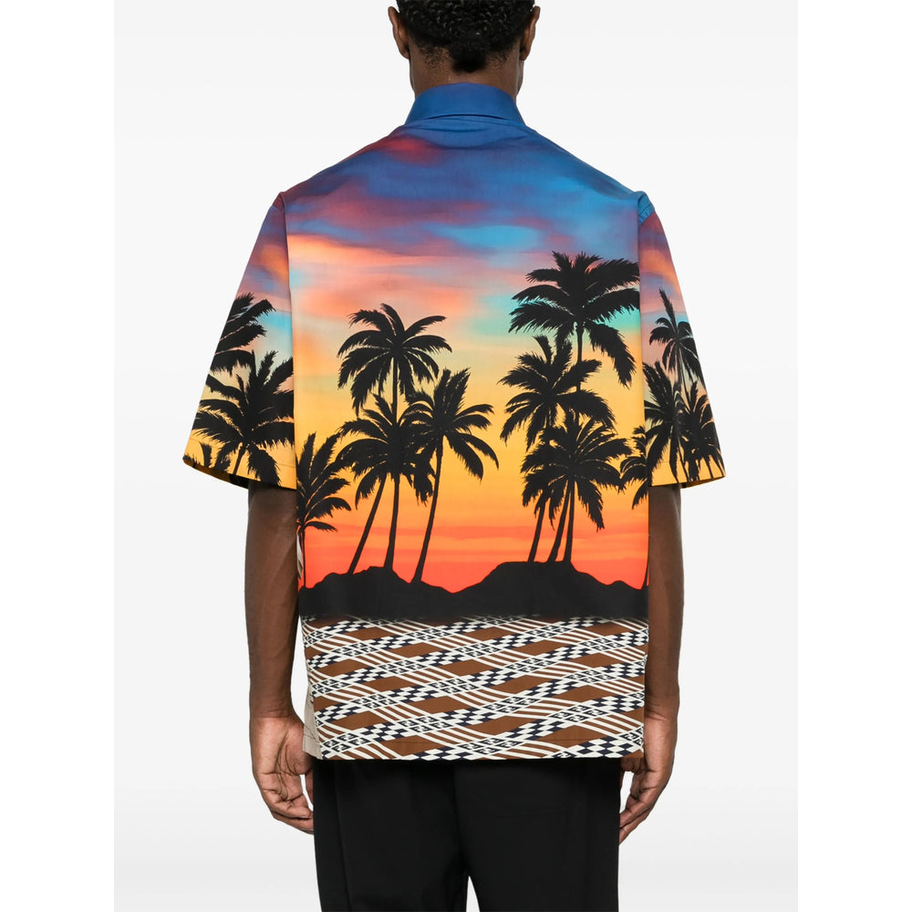 Fendi Shirts - Blue, Orange | 96d35f79e26a49970bab3bfc8f25aa8d6d1af732