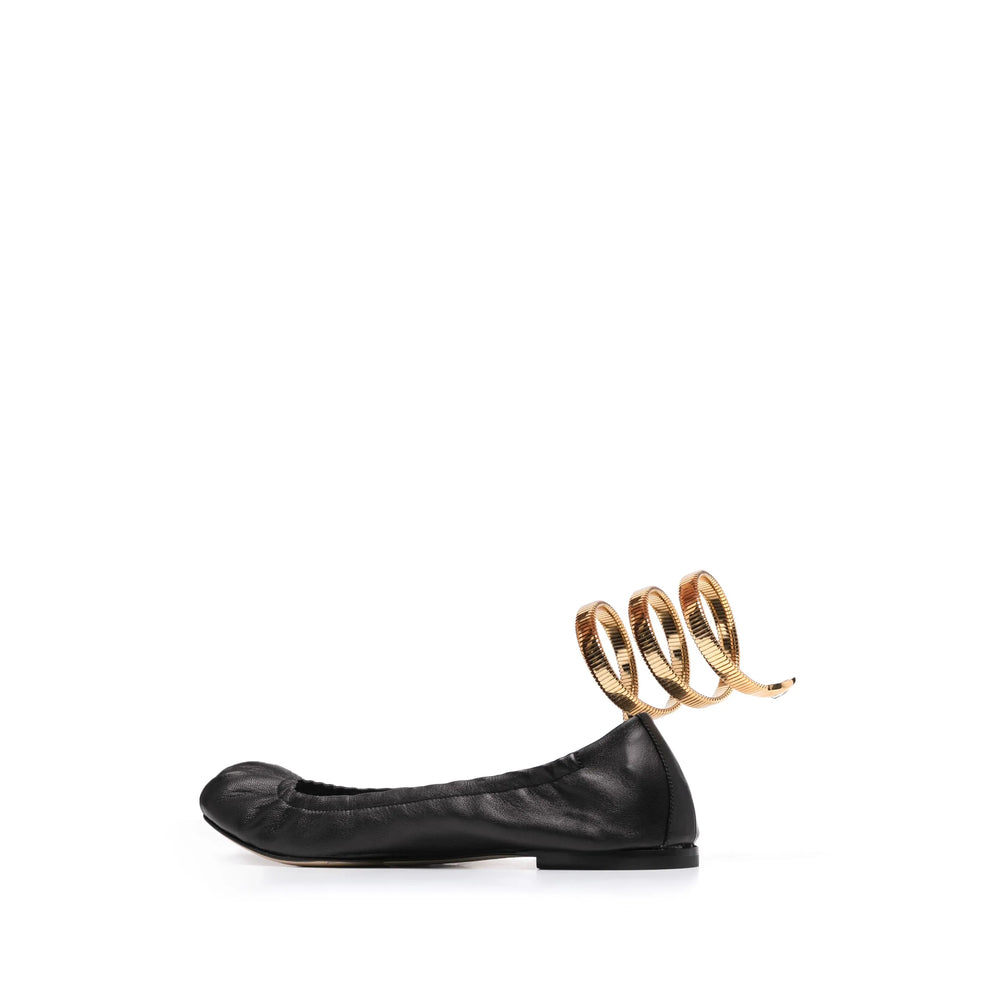 René Caovilla Shoes - Black, Gold | d4fbc2888b6c07ab144b71d7c37683f233362a7d