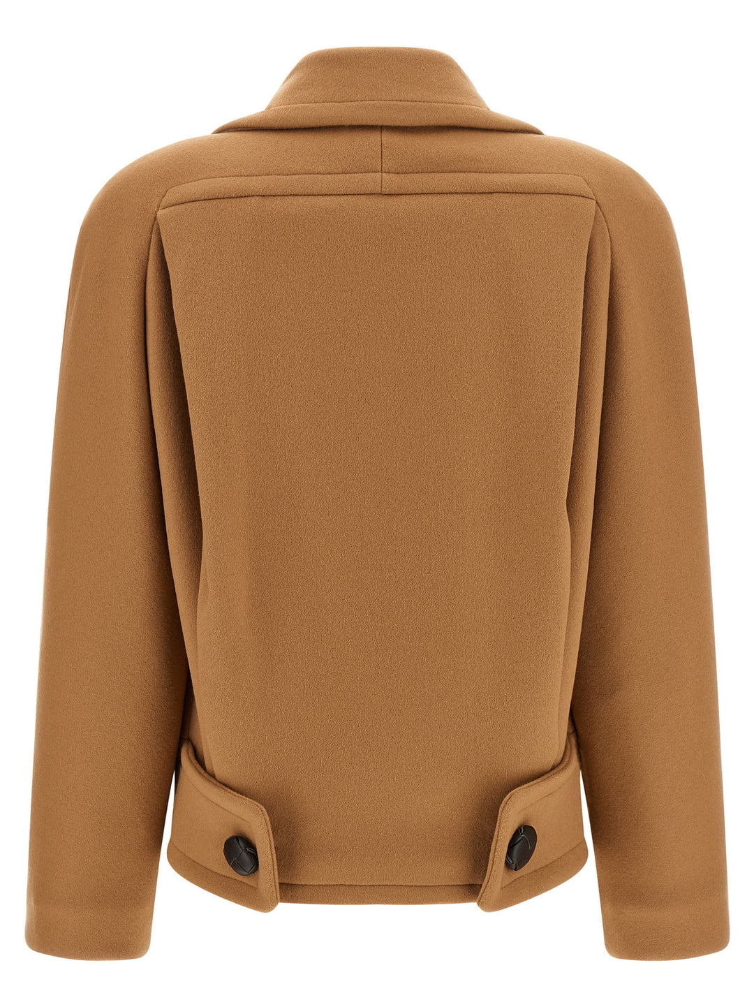 Stella Mccartney Double-Breasted Coat Coats and Trench Coats - Beige | 490efc70e35c00ecee3ef04b3f63229025df04ab