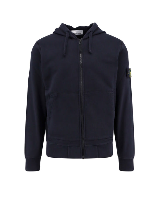 Organic Cotton Sweatshirt With Iconic Patch