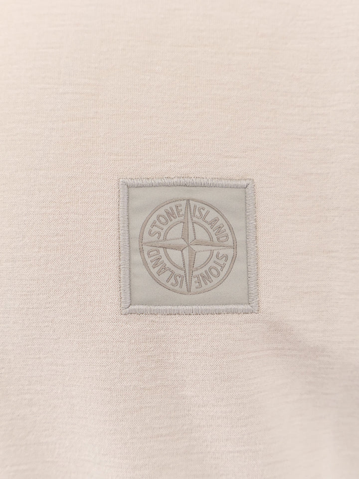 Stone Island T-shirts and Polos - Light and natural | 817997a61f0c7c6eda5a6ff2dbcc8aad58e3a286