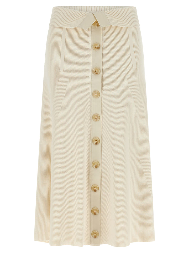 Zimmermann Rebellion Skirts - Beige | 512c3d1b508b10a78216879cee5b8e5640d5dcaf