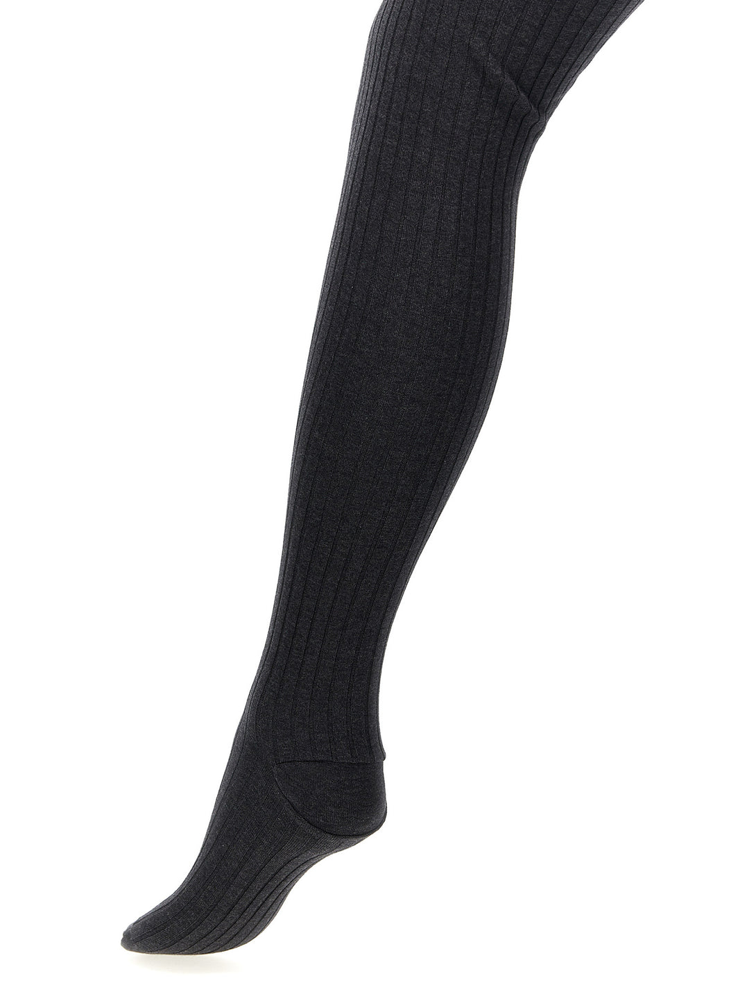 Prada Ribbed Tights Socks - Gray | 2bf856f979a835dbc75df938e6bf14eac26582a0