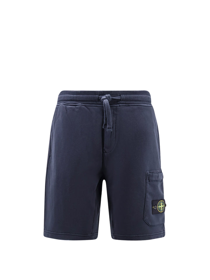 Stone Island Shorts - Blue and green | f49439cfeaf60a312e66a377191861aacc107ca5