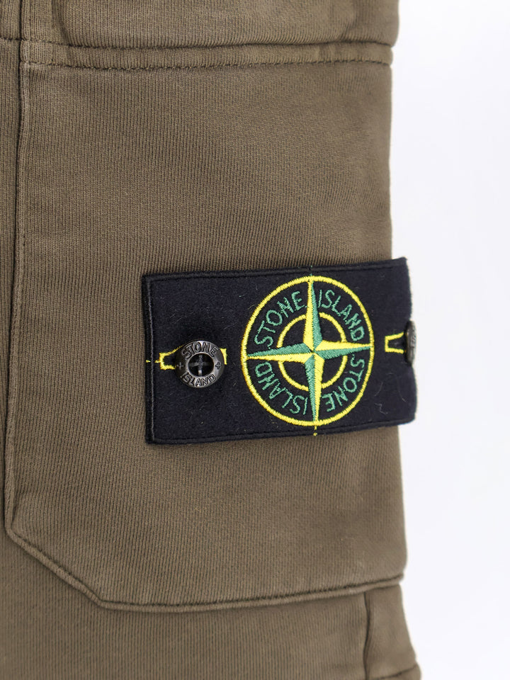 Stone Island Shorts - Blue and green | d2d2a202d95afe1d83b1877b897e02ec3610022b