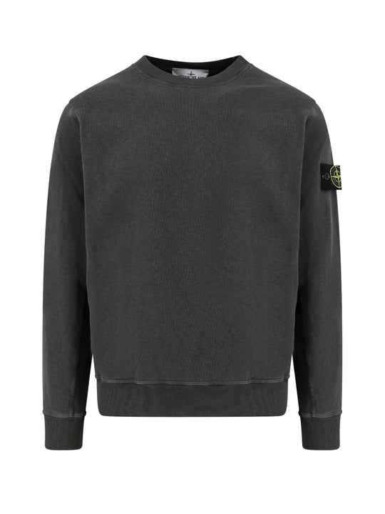 Cotton Sweatshirt With Iconic Patch