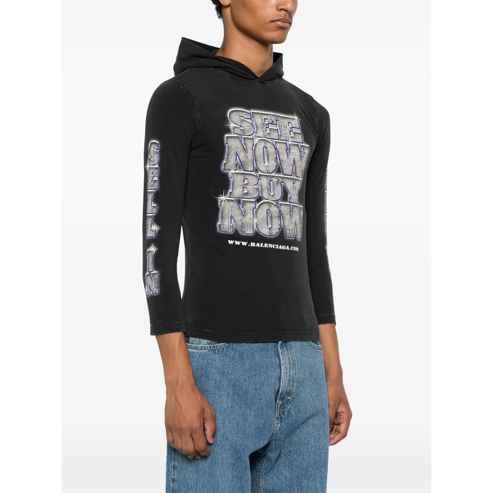 Balenciaga T Shirts - Black | 1840a2838c94d0886a9e471af490ebf203718629