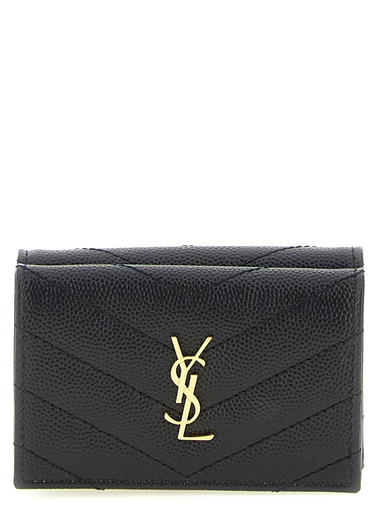Monogram Wallets And Card Holders Black