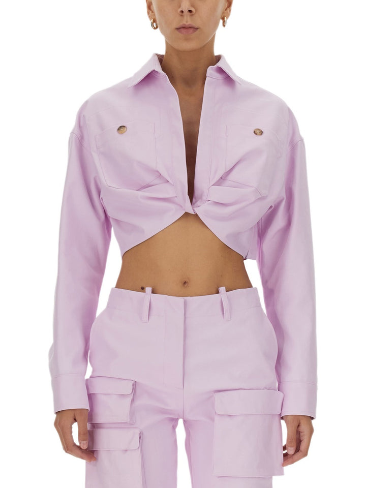 Off-White Jackets - Lilac | Wanan Luxury