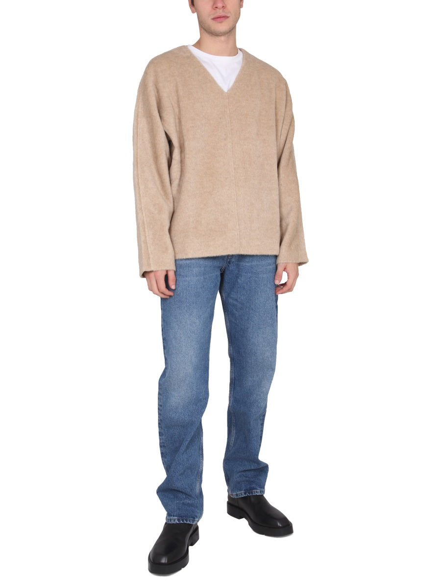 SéFr Sweaters - Beige | eae2cd7da90e07ab81b0a055abf18c846fea63c7