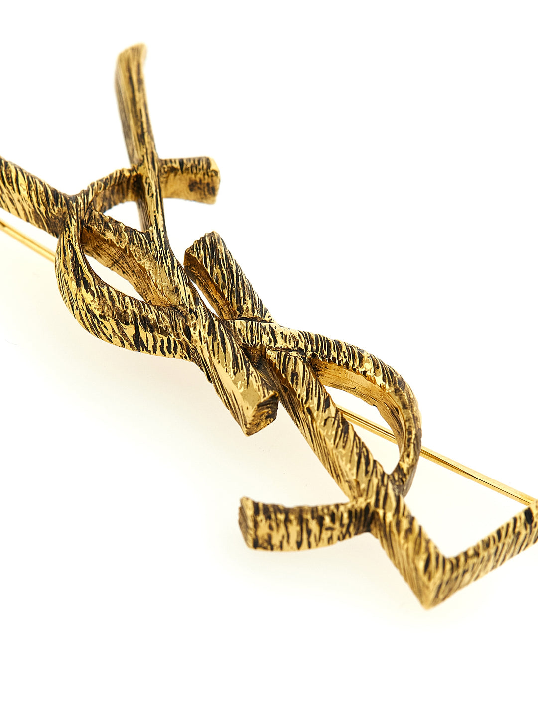 Saint Laurent Monogram Jewelry - Gold | 693e68726434684db6d3407420dbc61ce6f5b373